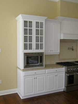 Microwave Built into Wall Cabinets