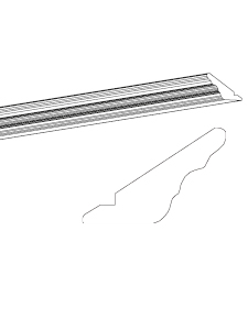 Standard Crown Molding - Thermofoil